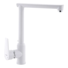 Смеситель для кухни Plamix Mario-017 White (без подводки)