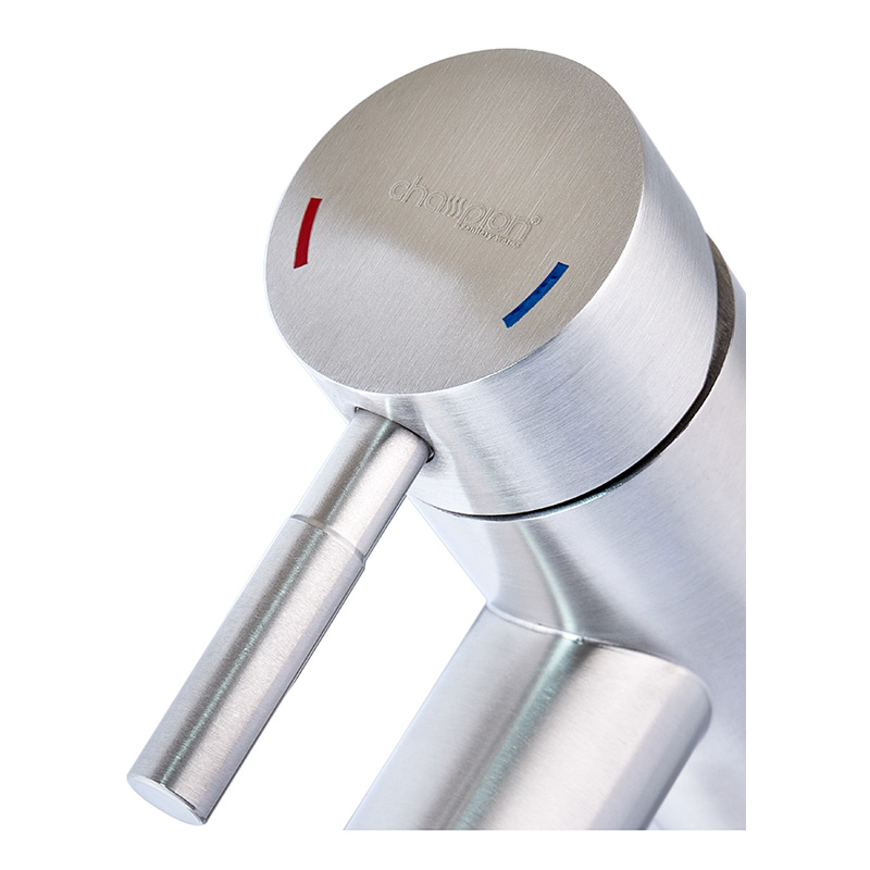 Смеситель для умывальника Champion SUS-001-A (нерж. сталь)