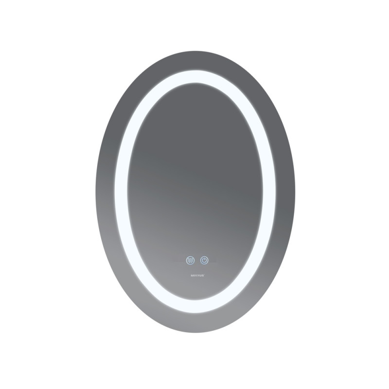Зеркало Mixxus PLAIN MV03-50x70 с LED Touch, Anti-fog, димером, рег. яркости