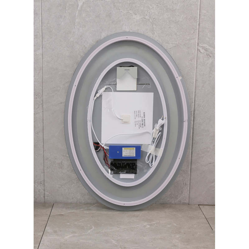 Зеркало Mixxus PLAIN MV03-50x70 с LED Touch, Anti-fog, димером, рег. яркости