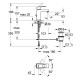 Смеситель для раковины S-размера Grohe Eurocube