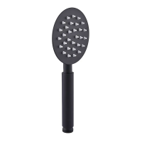Лейка для душа Mixxus SH-01.SUS Black из нерж. стали SUS304 (упаковка блистер)