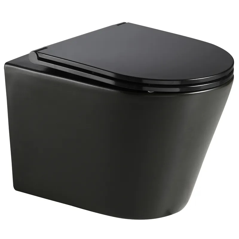 Подвесной унитаз Mixxus Premium BEVEL-0301-T3 BLACK 515х355х365mm, система смыва TORNADO 3.0 (MP659