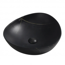 Раковина накладна Mixxus Premium WAVE-0104 MARBLE 460х420х130мм