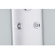 Бокс душевой с гидромассажем Mixxus STRONG SBH01-90x90x215-FB SATIN с высоким поддоном