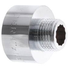 Переходник (коннектор) 1/2"х1" (хром) Koer KF.A0610.CHR