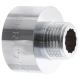 Переходник (коннектор) 1/2"х1" (хром) Koer KF.A0610.CHR