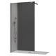 Душова перегородка Koer SR SP01-100x200-TR-01 Walk-In прозоре скло Easy Clean 8мм, хром (KR53)
