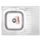 Мойка кухонная Zerix Z8060L-06-160MD (micro decor)