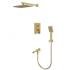 Вбудована душова система Mixxus Premium DALI 009 INNER BOX Brushed Gold