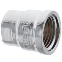 Муфта редукционная 1/2"x3/8" (хром) Koer KF.C0406.chr