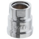 Муфта редукционная 1/2"x3/8" (хром) Koer KF.C0406.chr