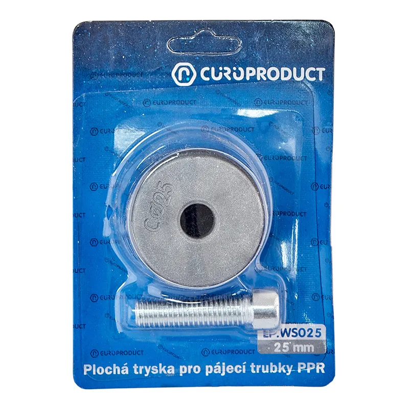 Насадка плоская для паяльника Europroduct EP.WS025 PPR труб 25mm