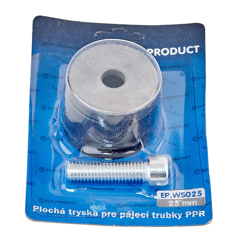 Насадка плоская для паяльника Europroduct EP.WS025 PPR труб 25mm