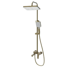 Душова колонка зі змішувачем Haiba MILANO 003-J BRUSHED GOLD