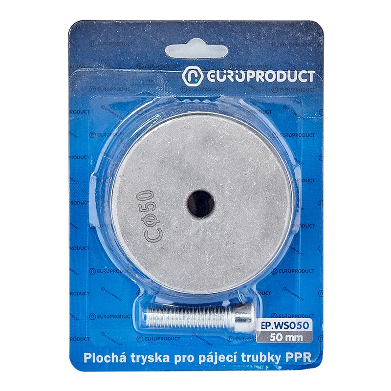 Насадка плоская для паяльника Europroduct EP.WS050 PPR труб 50mm