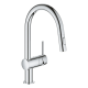 Смеситель для кухни с выдвижным изливом Grohe Minta