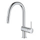 Смеситель для кухни с выдвижным изливом Grohe Minta