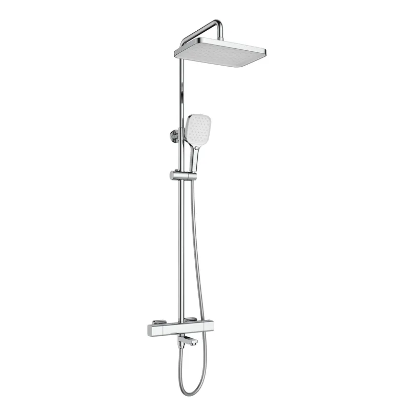 Душевая колонна Mixxus Premium VIRGO 009-J с термостатическим смесителем, 3 функции