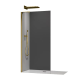 Душова перегородка Koer SR SP02-100x200-TR-12 Walk-In проз.скло Easy Clean 8мм, матове золото (