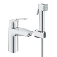 Смеситель для раковины с гигиеническим душем Grohe Eurosmart New