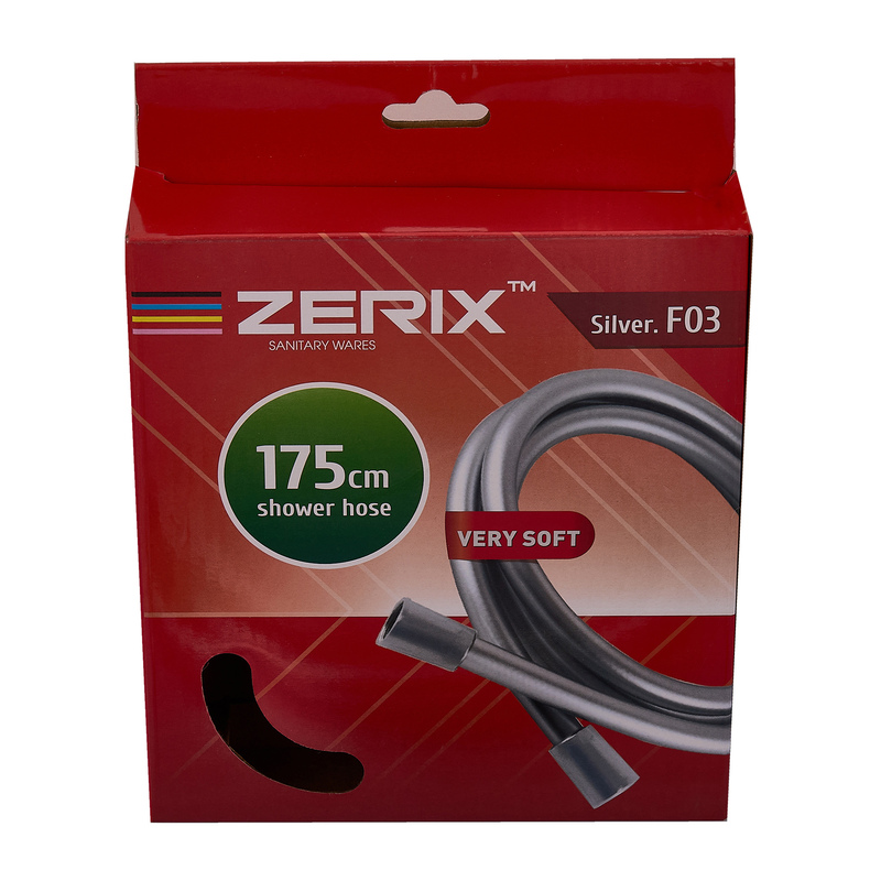 Шланг Zerix Silver.F03 - 175см Упаковка коробка