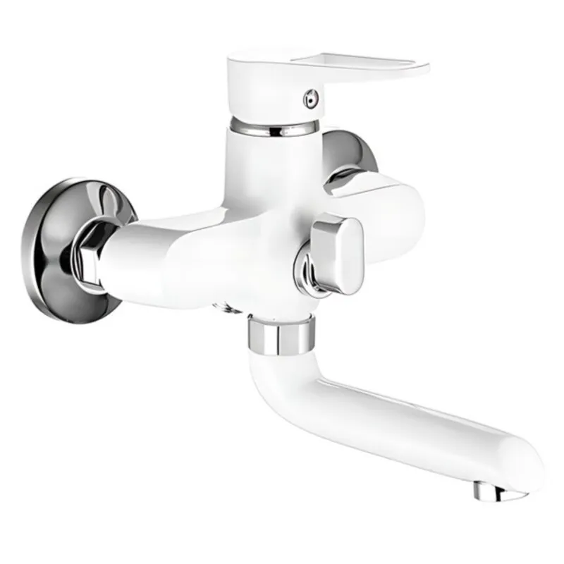 Смеситель для ванны Mixxus Elba 009 (EURO) WHITE