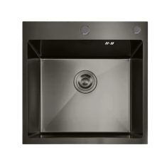 Мойка Mixxus MH5050 Nano-Black из нерж. стали (цвет графит)