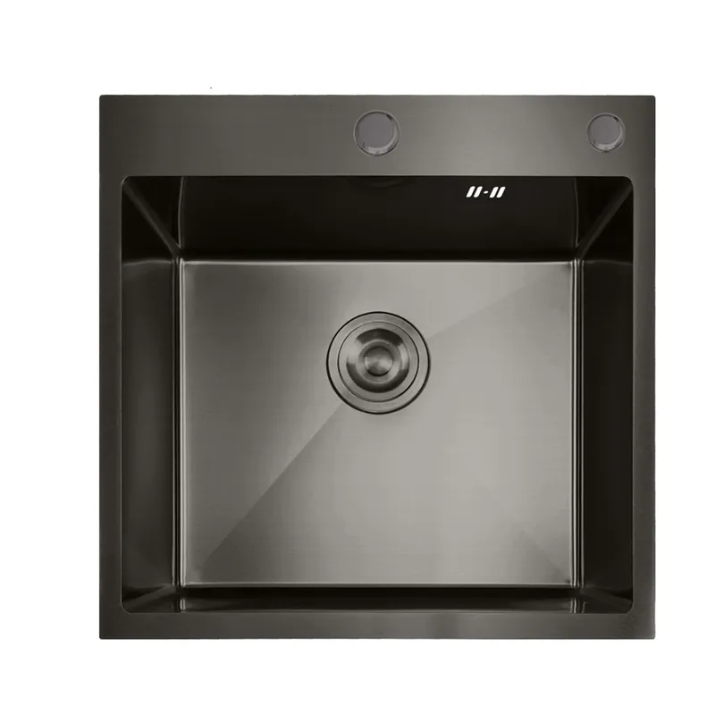 Мойка Mixxus MH5050 Nano-Black из нерж. стали (цвет графит)