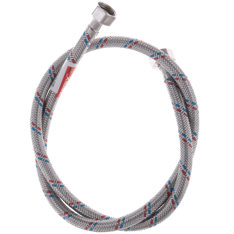 Гибкий шланг для подключения воды гайка 1/2'' - гайка 1/2'' (100 см) Zerix