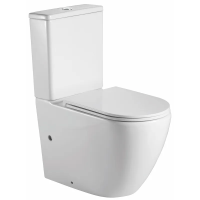 Унитаз-компакт Mixxus Premium ELLIPSE-0402-T1 660х390х855mm, система смыва TORNADO 1.0