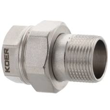 Сгон американка 1/2" прямой Koer KR.341