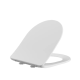 Сидіння-кришка для унітаза Mixxus SEAT COVER BEVEL-2005 425х363х30mm, з мікроліфтом