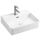 Умывальник накладной керамический Mixxus Premium Quadro-0201 с переливом 500x420x120mm