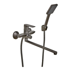 Смеситель для ванной Haiba Alex 006 Euro Graphite