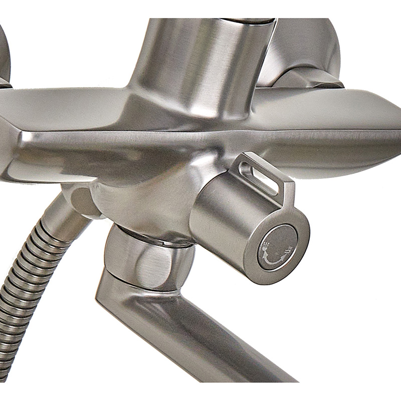 Смеситель для ванной Haiba Alex 006 Euro Graphite