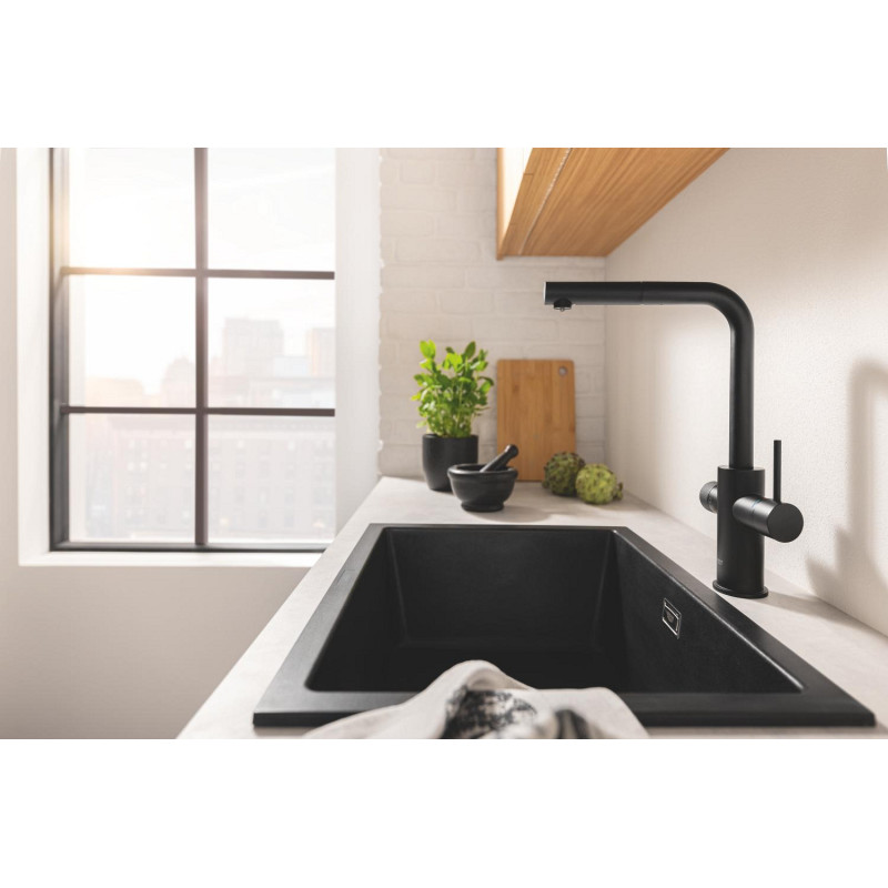 Смеситель для кухни с подключением к фильтру Grohe Blue Pure Minta