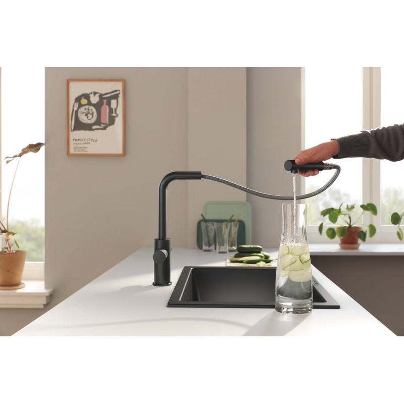 Смеситель для кухни с подключением к фильтру Grohe Blue Pure Minta