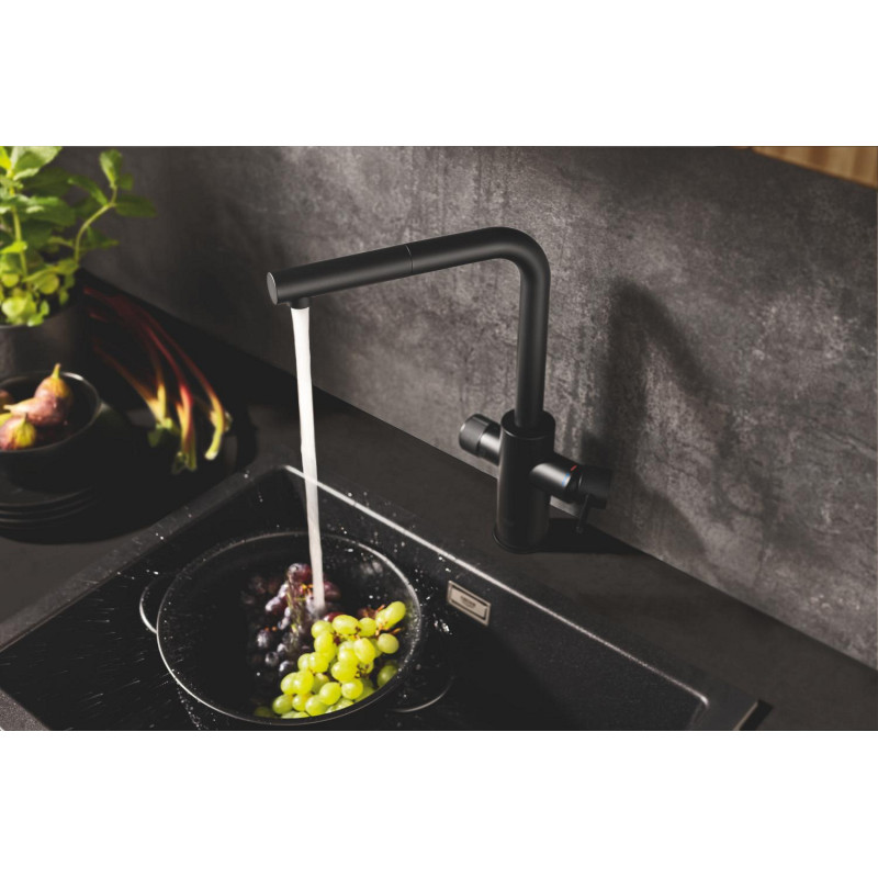 Смеситель для кухни с подключением к фильтру Grohe Blue Pure Minta