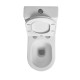 Унитаз-компакт Mixxus Premium Bevel-0402-R 670x390x880mm, система смыва RIMLESS