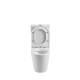 Унитаз-компакт Mixxus Premium Bevel-0402-R 670x390x880mm, система смыва RIMLESS