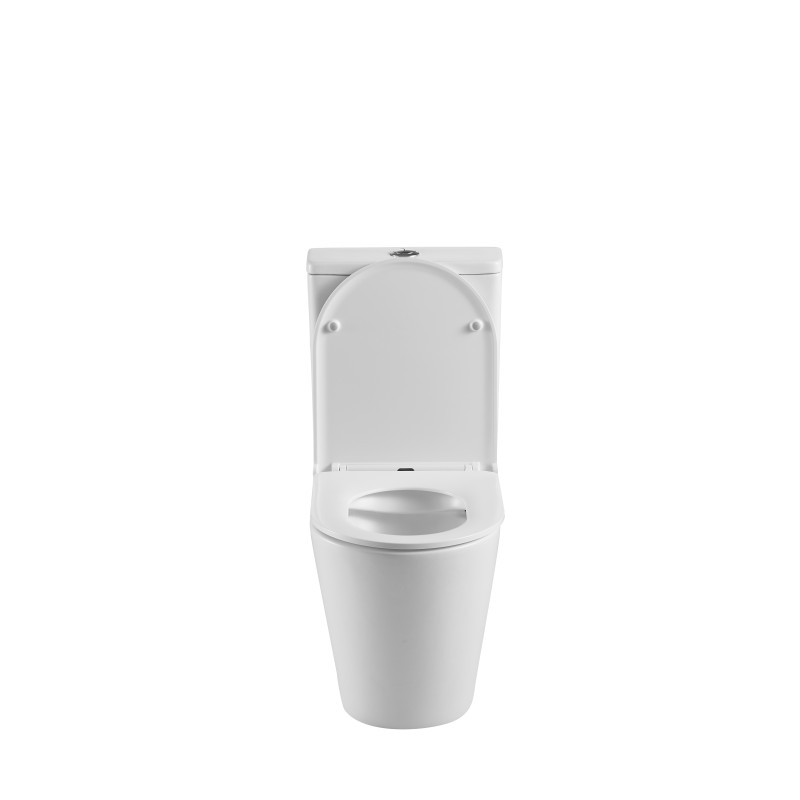 Унитаз-компакт Mixxus Premium Bevel-0402-R 670x390x880mm, система смыва RIMLESS
