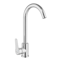 Смеситель для кухни Champion EZA-011 Chrome (нерж. сталь)