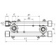Планка монтажная проходная 20x1/2F Koer K0128.PRO