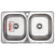 Мойка кухонная Zerix Z7848D-08-180MD Double (micro decor)