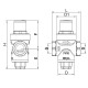 Редуктор тиску Roho R1201-050 - 1/2" ВВ, PN16 (1-5,5 бар) поршневий