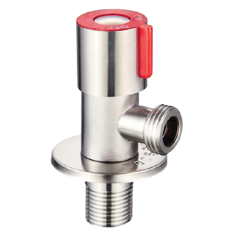 Кран для подключения сантехприборов Mixxus VAL-02-1/2x1/2 с нерж.ст. SUS304 (крас.)(УП.БЛИСТЕР) (MI