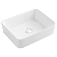 Умывальник накладной керамический Mixxus Premium Quadro-0101 475x370x140mm