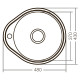 Мойка кухонная Zerix Z4843-08-180D (decor)