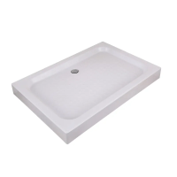 Душовий піддон з сифоном Mixxus HARD ST01-120x80x13 діаметр зливу 52 мм